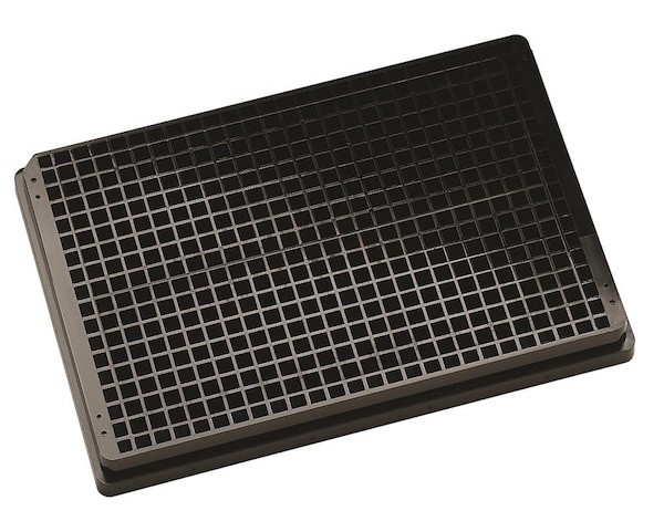 black Krystal UV Quartz bottomed microplates